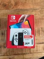 Nintendo Switch OLED - Krasvrij!, Switch OLED, Met games, Met 2 controllers, Ophalen of Verzenden