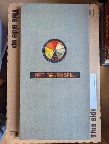 Het Beursspel - Vintage Bordspel. Eerste helft vorige eeuw. beschikbaar voor biedingen