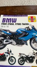 Haynes service & repair manual BMW F800 twins “06-“16, Motoren, Handleidingen en Instructieboekjes, Ophalen of Verzenden, BMW