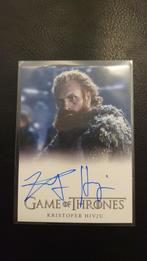 GOT Kristofer Hivju / Tormund Autograph card (2), Verzenden, Zo goed als nieuw