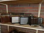 9 oude transistor radio’s, Ophalen of Verzenden, Radio