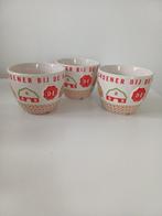 3 Douwe Egberts kommen, Nieuw, Ophalen of Verzenden, Kom(men), Overige stijlen