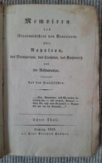 Napoleon Memoires, 1829, Bourrienne, Ophalen of Verzenden, Bourrienne