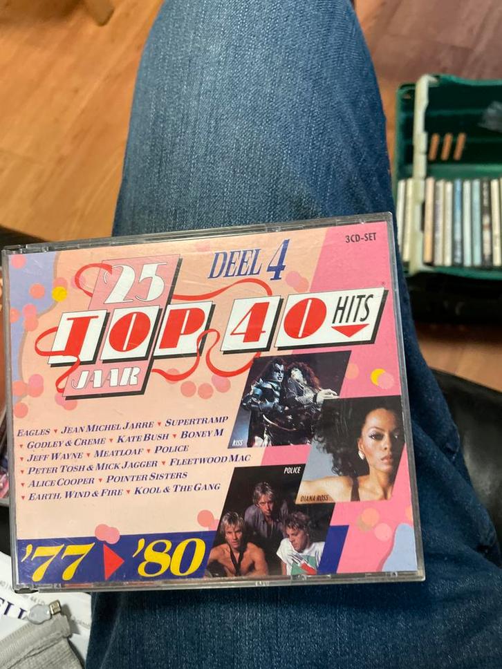 25 Jaar Top 40 Hits '77-'80 - Deel 4 (3CD), Cd's en Dvd's, Cd's | Verzamelalbums, Gebruikt, Boxset, Ophalen of Verzenden