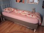 1 persoons bed, Huis en Inrichting, Slaapkamer | Bedden, Ophalen, 90 cm, Eenpersoons, Wit