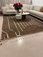 Handgemaakt Berber vloerkleed - Echt wol, Ophalen, Gebruikt, Crème, 200 cm of meer