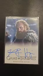 GOT Kristofer Hivju / Tormund Autograph card (1), Verzenden, Zo goed als nieuw