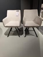 SETJE VAN 2 SUPER DE LUXE EETKAMERSTOELEN STERK AFGEPRIJSD, Ophalen, MODERN, Twee, Overige kleuren