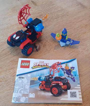 Lego 10781 Spidey Spiderman's Techno Trike beschikbaar voor biedingen