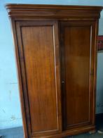 Mooie Noten Houten Kast met Planken, Ophalen, Met plank(en), Gebruikt, 100 tot 150 cm