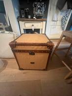 Leather storage chest, Ophalen, Zo goed als nieuw, 50 tot 100 cm, 50 tot 75 cm