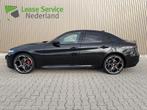 Alfa Romeo Giulia 2.0 T Veloce Ti Q4 Unieke Uitvoering Carbo, Auto's, Alfa Romeo, 745 kg, Zwart, Bedrijf, Vierwielaandrijving