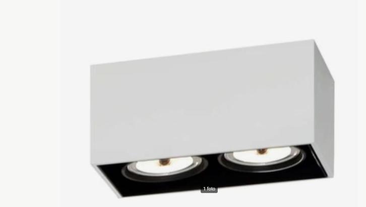Plafondspot Delta Light ( 2 STUKS ), Huis en Inrichting, Lampen | Spots, Nieuw, Plafondspot of Wandspot, Metaal of Aluminium, Led