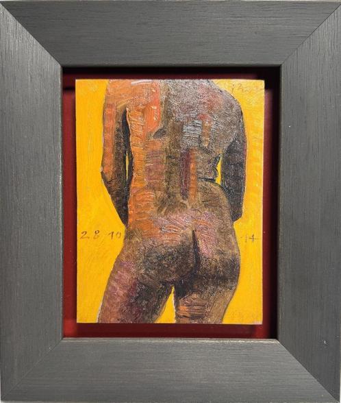 Schilderij, Piet Sebens, Antiek en Kunst, Kunst | Schilderijen | Modern, Ophalen of Verzenden