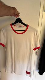 Calvin Klein T-shirt, 100% cotton, Maat 48/50 (M), Wit, Ophalen of Verzenden, Gedragen