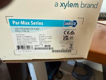 Jabsco Par-Max HD6 Zoetwaterpomp - Nieuw in doos beschikbaar voor biedingen