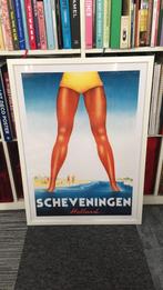 Jan Lavies poster Scheveningen affiche Den Haag vintage, Verzamelen, Posters, Ophalen of Verzenden, Nieuw, Rechthoekig Staand