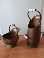 2 grote koperen ketels, Ophalen