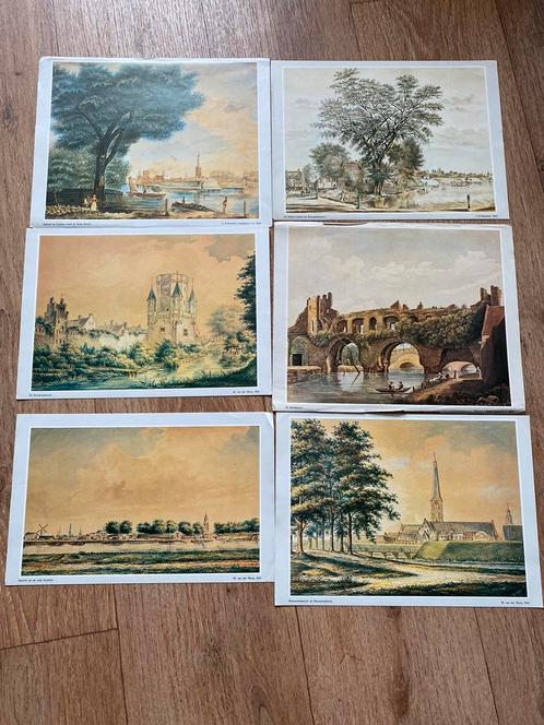 Prenten  Zutphen, Verzamelen, Foto's en Prenten, Gebruikt, Voor 1940, Ophalen of Verzenden