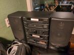 Half werkende Akai Stereo Installatie met Afstandsbediening, Ophalen, Gebruikt, Tuner of Radio, Akai