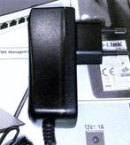 CWT Channel Well Tech D-Link CAP012121 EU 12V 1A 12W Adapter, Ophalen of Verzenden, Zo goed als nieuw