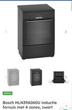 Bosch electrisch fornuis, Witgoed en Apparatuur, Fornuizen, Ophalen, 4 kookzones, Zo goed als nieuw, Vrijstaand