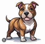 Gezocht: oppas, Dieren en Toebehoren, Rabiës (hondsdolheid), 1 tot 2 jaar, American Staffordshire Terriër, Teef