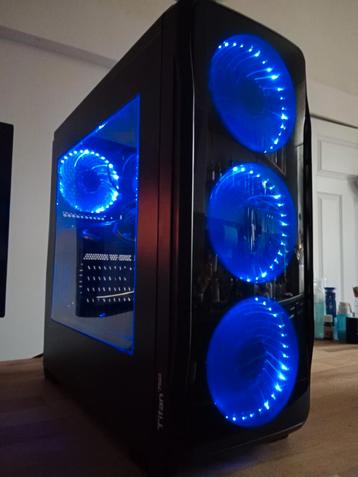 Game pc -Ryzen 5 2600 , gtx 980 ,  monitor 24" 144hz beschikbaar voor biedingen