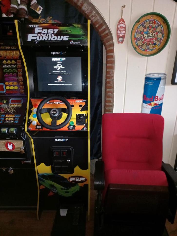 Arcade kast the fast and the furious, Spelcomputers en Games, Spelcomputers | Overige, Zo goed als nieuw, Ophalen