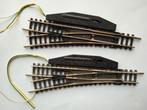 Electrische wissels links 10 graden N spoor, Hobby en Vrije tijd, Modeltreinen | N-Spoor, Gebruikt, Gelijkstroom, Trix, Rails