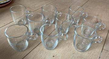 Pickwick theeglazen glas Douwe Egberts 9 stuks beschikbaar voor biedingen