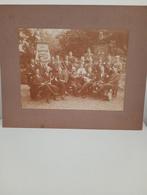 Zaandam Kabinetsfoto Muziekvereniging Soli Deo Gloria, Gebruikt, Foto, Ophalen of Verzenden, Voor 1940