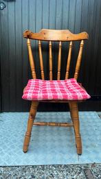 4 Houten oosterijkse stoelen (grenen), Huis en Inrichting, Ophalen, Gebruikt, Bruin, Oostenrijks