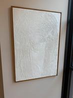 Urban nature culture schilderij organic papier maché 50x70cm, Antiek en Kunst, Ophalen of Verzenden