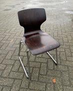 40 pagholz FLOTOTTO galvanitas retro vintage school stoelen, Huis en Inrichting, Stoelen, Ophalen of Verzenden, Metaal, Zo goed als nieuw
