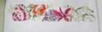 Borduurpatroon  Bloemen rand   nr 9212, Hobby en Vrije tijd, Verzenden, Nieuw, Handborduren, Patroon