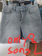 Heren shorts, Ophalen of Verzenden, Zo goed als nieuw, Blauw, W36 - W38 (confectie 52/54)