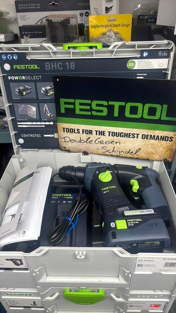 Nieuwe festool BHC 18 met bon voor registratie beschikbaar voor biedingen