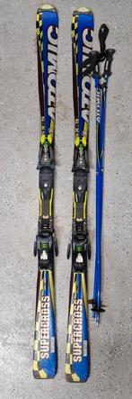 Atomic SX-9 Supercross Ski's met Stokken, Ophalen, 160 tot 180 cm, Gebruikt, Carve