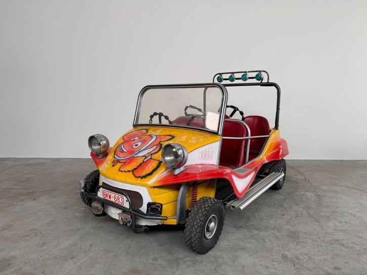 1971 Autopede Beach Buggy Carousel Car in Finding Nemo Theme, Antiek en Kunst, Antiek | Speelgoed, Ophalen