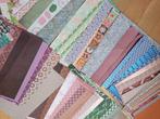 90 vellen scrap papier scrapbook vellen patronen scrappapier, Ophalen of Verzenden, Nieuw, Papier of Karton