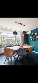 Sandton eettafel ovaal 250x128 cm, Huis en Inrichting, Tafels | Eettafels, Ophalen, Modern, industrieel, 100 tot 150 cm, 200 cm of meer