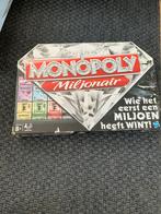 Monopoly Miljonair Bordspel, Hobby en Vrije tijd, Gezelschapsspellen | Bordspellen, Drie of vier spelers, Ophalen of Verzenden