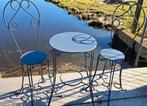 Bistroset. Frans., Tuin en Terras, Tuinsets en Loungesets, Ophalen, Zo goed als nieuw, 2 zitplaatsen