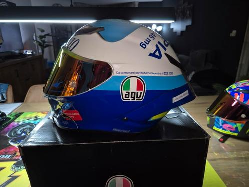 Agv pista replica  xl Valentino Rossi Ece en Dot nieuw., Motoren, Kleding | Motorhelmen, Dames, Heren, Kinderen, Integraalhelm