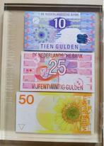Nederland gulden set in plexiglas 1435 gulden, Ophalen of Verzenden, 1000 gulden, Setje