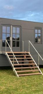 bordes trap eikenhouten treden, Ophalen, Gebruikt, Trap, Opvouwbaar of Inschuifbaar