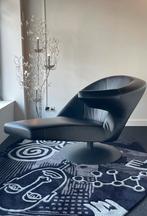 Leolux Parabolica fauteuil/ chaise Black Edit longue NIEUW, Huis en Inrichting, Fauteuils, Ophalen, Nieuw, Leer
