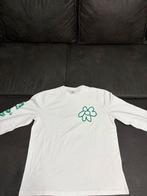 Flâneur Longsleeve Wit met Groene Print, Kleding | Heren, Ophalen of Verzenden, Zo goed als nieuw, Maat 46 (S) of kleiner, Wit
