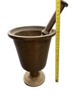Oude (bronzen?) vijzel., Ophalen of Verzenden